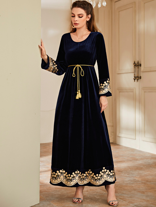  Burka Thobe Women Dubai 2022 Modern Jalabiya Arabic Kaftan Jilbab Burqa Modest Plus Size Prayer Islamic Clothing Muslim Maxi Dress Abaya