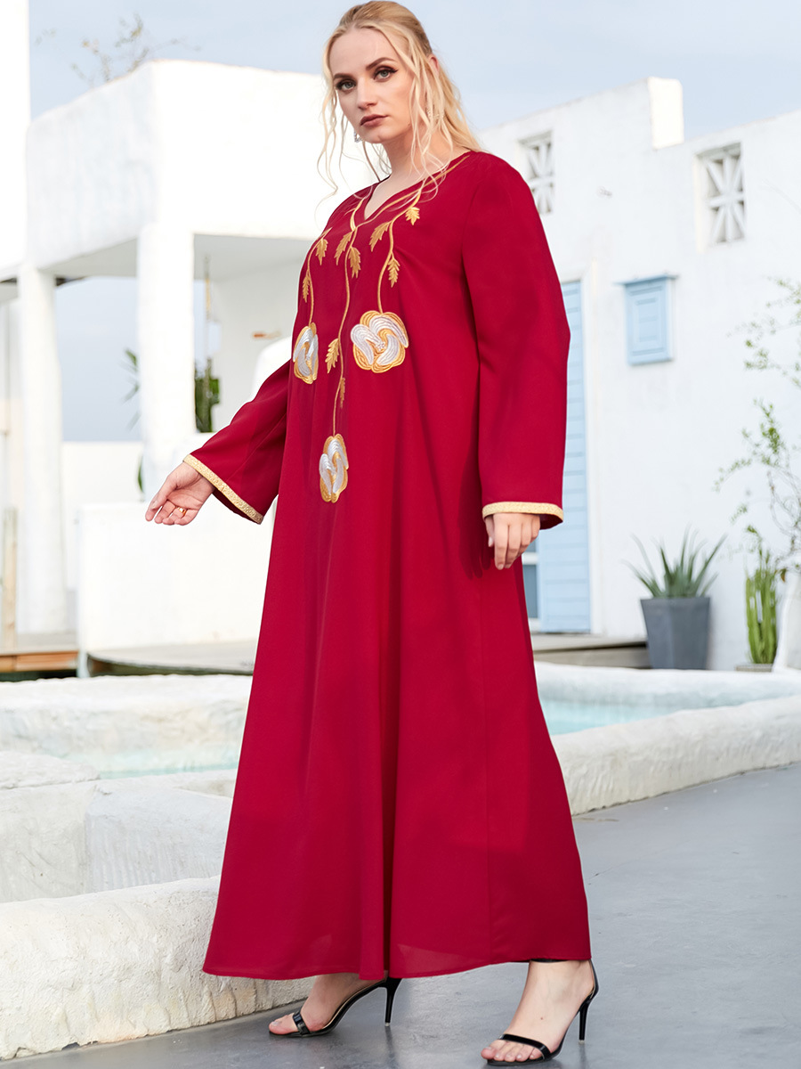  2022 Kaftan Jilbab Prayer Burqa Jalabiya Dubai Burka Plus Size Modest Islamic Clothing Arabic Modern Thobe Women Muslim Maxi Dress Abaya
