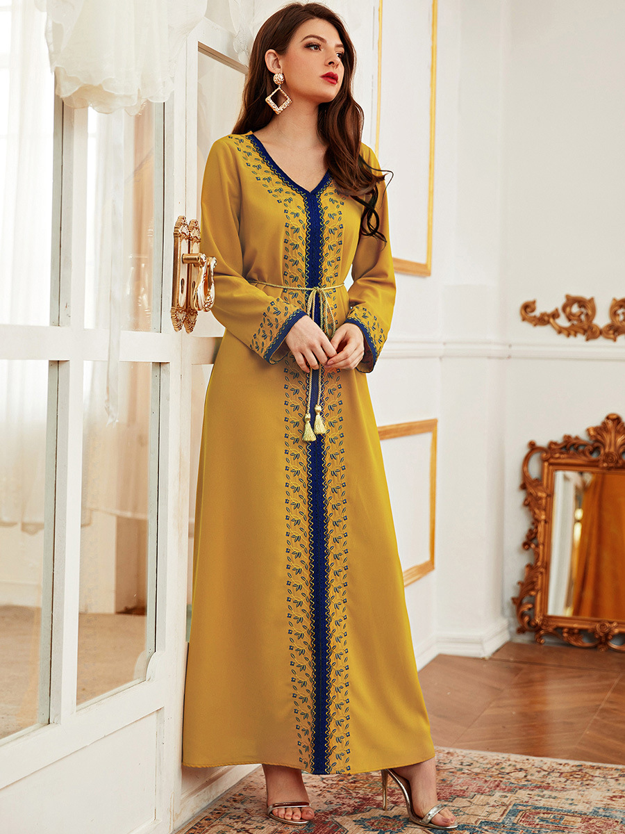  Dubai Kaftan Jalabiya Muslim Burka Modern Prayer Islamic Clothing Plus Size Women 2022 Jilbab Burqa Arabic Thobe Modest Maxi Dress Abaya
