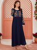  Arabic Burqa Islamic Clothing Modest Prayer Jilbab 2022 Burka Muslim Modern Plus Size Thobe Women Jalabiya Kaftan Dubai Maxi Dress Abaya