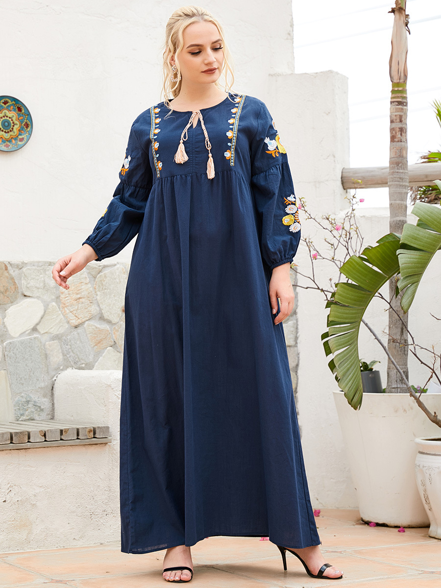  Muslim Burqa 2022 Fashion Modest Jilbab Islamic Clothing Modern Women Thobe Dubai Jalabiya Arabic Plus Size Lady Kaftan Burka Maxi Dress Abaya
