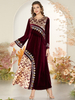  Kaftan Dubai Modest Arabic Lady Thobe Plus Size 2022 Burqa Muslim Women Islamic Clothing Fashion Modern Burka Jalabiya Jilbab Maxi Dress Abaya