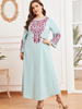  Jilbab Modest Women Dubai Kaftan 2022 Burka Printing Jalabiya Burqa Arabic Plus Size Muslim Cotton Islamic Clothing Modern Fashion Thobe Maxi Dress Abaya