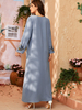  2022 Jalabiya Modest Arabic Thobe Kaftan Burka Muslim Dubai Plus Size Islamic Clothing Women Fashion Burqa Prayer Modern Maxi Dress Abaya