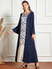  Jilbab Jalabiya Kaftan 2022 Arabic Islamic Clothing Fashion Muslim Women Printing Modern Burka Burqa Modest Plus Size Cotton Dubai Thobe Maxi Dress Abaya