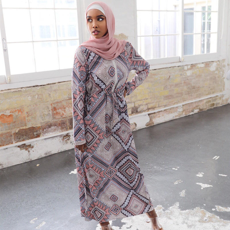 Traditional Islamic Salwar Kameez Muslim Online Design Robe Women Arabic Casual Abaya