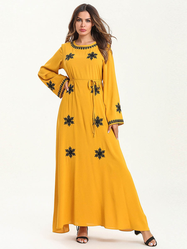 Hijabi Dubai Burka Kaftan Burqa Musulmane Turkish Turkish Women Kaftan Muslim Dresses Islamic Clothing Borka Modest Femme Vetements Maxi Dress Abaya