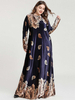  Dubai Women Borka Muslim Dresses Musulmane Turkish Kaftan Islamic Clothing Femme Turkish Modest Hijabi Burqa Vetements Kaftan Burka Maxi Dress Abaya