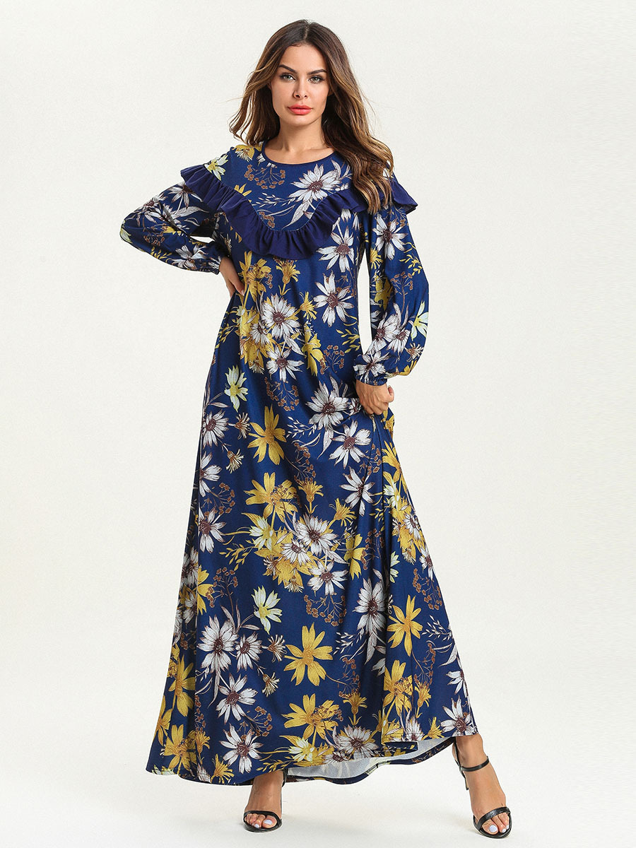  Turkish Vetement Femme Robe Femme Musulman Prayer Clothes Kebaya Maleisie Modest Vêtements Islamic Clothing Borka Women Dubai Embroidery Maxi Dress Abaya