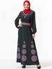  Kebaya Maleisie Vetement Femme Robe Femme Musulman Vêtements Embroidery Dubai Turkish Prayer Clothes Modest Islamic Clothing Borka Women Maxi Dress Abaya