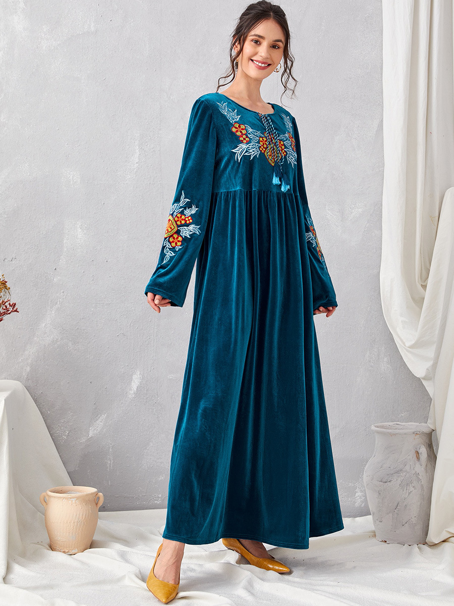  Vetements Fashion Kaftan Burqa Arabic Hijabi Modern Burka Dubai Women 2022 Plus Size Islamic Clothing Modest Turkish Femme Musulmane Muslim Maxi Dress Abaya