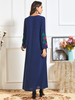  Borka Vetement Femme Prayer Clothes Vêtements Dubai Turkish Embroidery Women Modest Kebaya Maleisie Islamic Clothing Robe Femme Musulman Maxi Dress Abaya