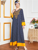  Modest Kebaya Maleisie Vetement Femme Women Islamic Clothing Turkish Dubai Prayer Clothes Robe Femme Musulman Borka Vêtements Embroidery Maxi Dress Abaya