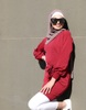 2022 Arabic Women Modern Dubai Malaysia Islamic Casual New Design Modest Shirt