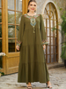  Kaftan Fashion 2022 Femme Muslim Burka Arabic Women Modest Islamic Clothing Burqa Dubai Modern Vetements Musulmane Turkish Hijabi Maxi Dress Abaya