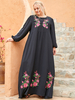  Arabic Modern Dubai Modest Burqa Fashion Burka 2022 Kaftan Women Islamic Clothing Hijabi Turkish Muslim Femme Vetements Musulmane Maxi Dress Abaya