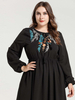  Dubai Borka Vêtements Prayer Clothes Kebaya Maleisie Modest Robe Femme Musulman Vetement Femme Embroidery Women Islamic Clothing Turkish Maxi Dress Abaya
