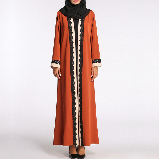  Musulmane Femme Dubai Arabic Fashion Kaftan Burqa Hijabi Modern Women Islamic Clothing Modest Burka Vetements 2022 Muslim Turkish Maxi Dress Abaya