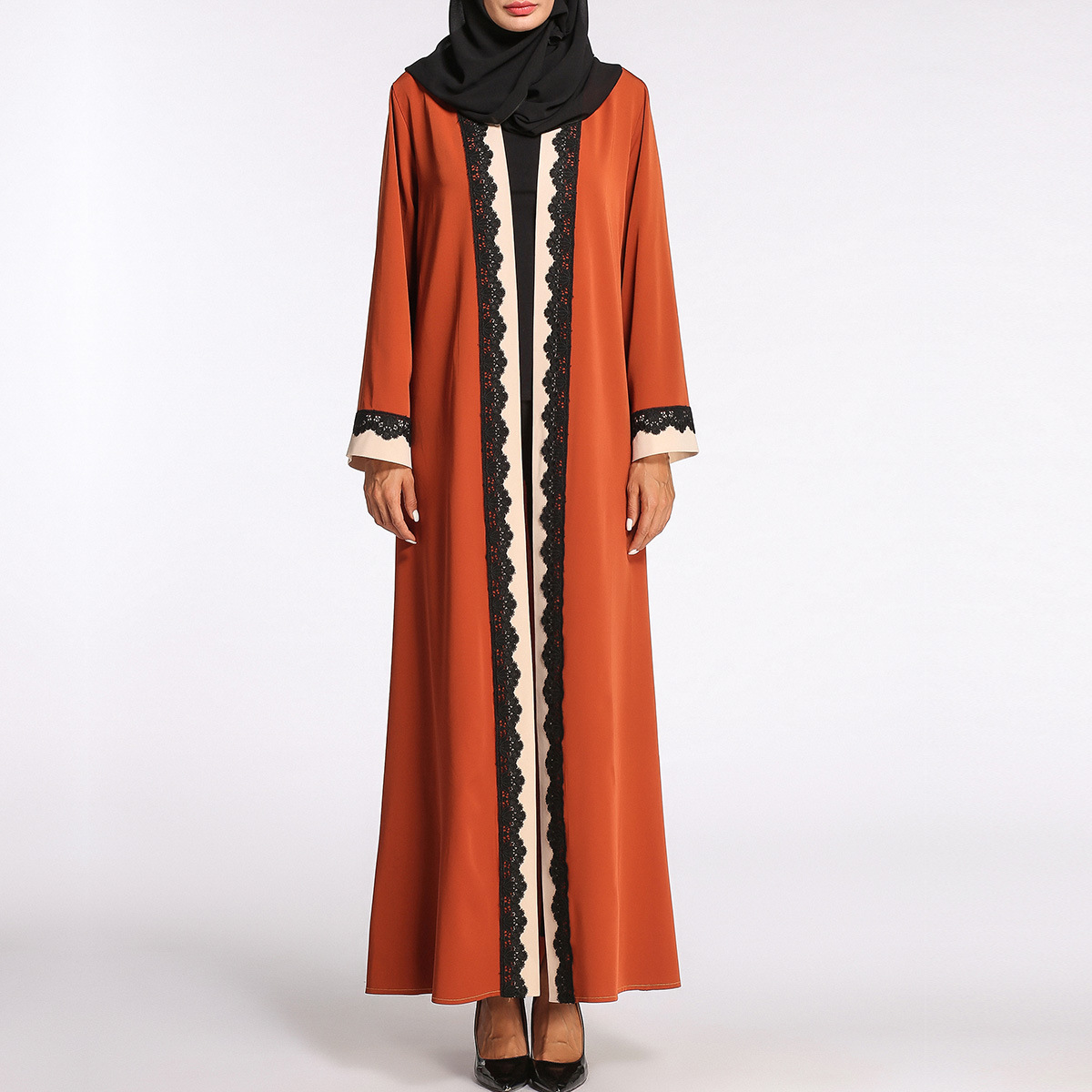  Musulmane Femme Dubai Arabic Fashion Kaftan Burqa Hijabi Modern Women Islamic Clothing Modest Burka Vetements 2022 Muslim Turkish Maxi Dress Abaya