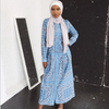 2022 Modern Design New Design Arabic Malaysia Women Casual Salwar Kameez Islamic Robe Abaya