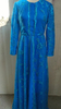 2022 Muslim Dubai Elegant Pure Color Embroidered Sequin Stitching Chiffon Double Layer Long Skirt