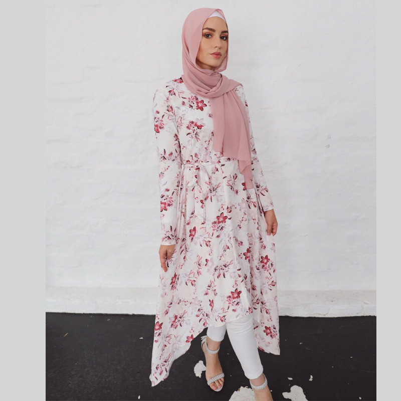 Arabic 2022 Modern Women Malaysia Islamic Robe Salwar Kameez Casual Design New Design Abaya