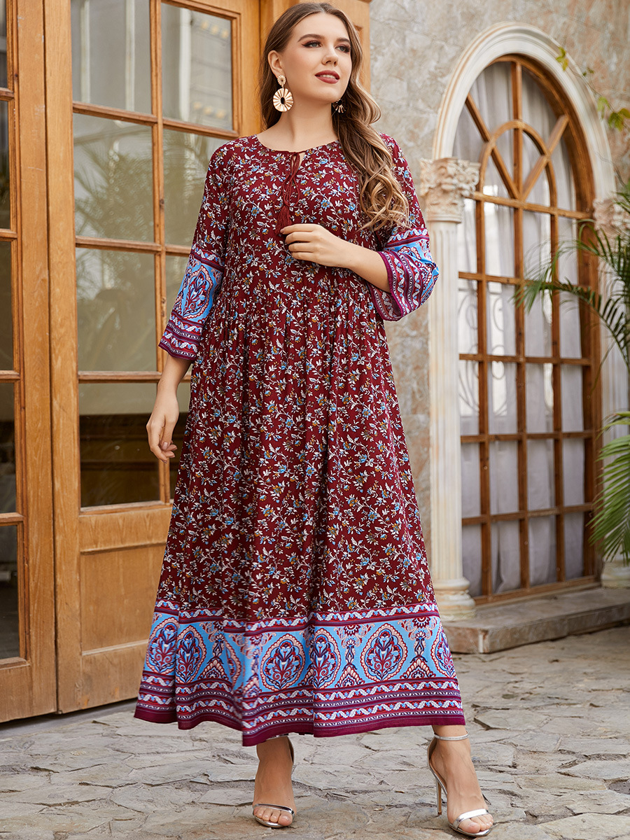  Femme Dubai Musulmane Modern Vetements Islamic Clothing Turkish Arabic 2022 Women Burqa Muslim Kaftan Fashion Modest Burka Hijabi Maxi Dress Abaya