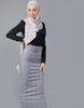 Dubai Wholesale Modest Fashion Middle East New Design Muslim Lady Sheath Dress Skirt