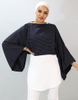 New Design Modern Dubai Modest Women Arabic 2022 Malaysia Islamic Casual Shirt