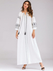  Burka Modest Islamic Clothing Kimono Jalabiya 2022 Turkish Cotton Robe Kaftan Morocco Dubai Muslim Arab Prayer Women Maxi Dress Abaya