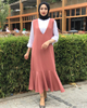  Cotton Arab Islamic Clothing 2022 Modest Morocco Kimono Turkish Muslim Dubai Robe Kaftan Jalabiya Burka Prayer Women Maxi Dress Abaya