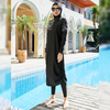 Plus Size Muslim Lady Modest Wholesale Swimwear Islamic Women's Swimsuits Full Cover Beach Burkini