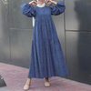  Modest Muslim Robe Kimono Islamic Clothing Dubai Arab Morocco Women Kaftan Malaysia Middle East Jilbab Fashion Hijab 2022 Burka Jalabiya Maxi Dress Prayer Abaya