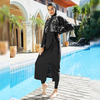 Wholesale Muslim Lady Modest Swimwear Islamic Women's Swimsuits Plus Size Full Cover Beach Burkini