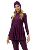 Wholesale Plus Size Muslim Lady Islamic Women's Modest Fashion Swimwear Burkini