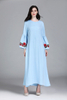  Islamic Clothing Cotton Turkish 2022 Muslim Kimono Kaftan Morocco Arab Modest Burka Robe Dubai Jalabiya Prayer Women Maxi Dress Abaya