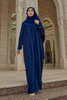 Custom Abaya Women Muslim Dress Long Prayer Dress Plain Loose Jilbab Hijab Dress Islamic Modest Khimar Hijab Abaya