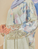 SIPO Latest Fashion Kaftan Embroidered Stain Print Ethnic Clothing Modern Islamic Clothing In Malaysia