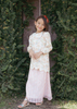 SIPO Eid Custom Malaysia Baju Kurung Kids Kurung Mini Kurung Modern Cutting Musulmane Perempuan Dress Small Puff Sleeves Modern Kurung