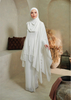 SIPO Eid Wholesale Malaysia Baju Kurung Pleated Chiffon Skirt with Embroidery Muslimah Perempuan Dress Modern Kurung