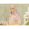 SIPO Wholesale Custom Hijab Cotton Voile Tudung Fashion Muslim Bawal Digital Printed Scarf Square Hijab 115Cm Voile Fabric Luxury-CHERIE EDITION