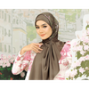 SIPO Wholesale Custom Hijab Cotton Voile Tudung Fashion Muslim Bawal Digital Printed Scarf Square Hijab 115Cm Voile Fabric Luxury-JARDIN