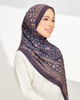 SIPO Manufacturer Wholesale Bawal Printed Cotton Voile Hijab Muslim Women Scarf Malaysia Premium Cotton Voile Headscraf for Woman