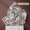 SIPO Wholesale Custom Malaysia Printed Cotton Voile Hijab Bawal Muslim women Cotton Voile Printing Hijab