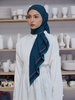 SIPO Beautiful Design Premium Matte satin Printed Bawal Hijab Malaysia Muslim Print Hijab Scarf For Women