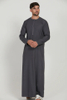 SIPO Men Islamic Clothing Solid Color Premium Arab Design Middle Eastern Arab Saudi Fashion Thobes