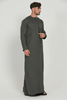 SIPO Hot Sale Muslim Premium Textured Thobe Men Loose T Embroidery Clothing Plus Size