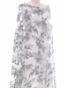 Embroidery Lace SADIE STONE BEADED LACE IN DUSTY BLUE