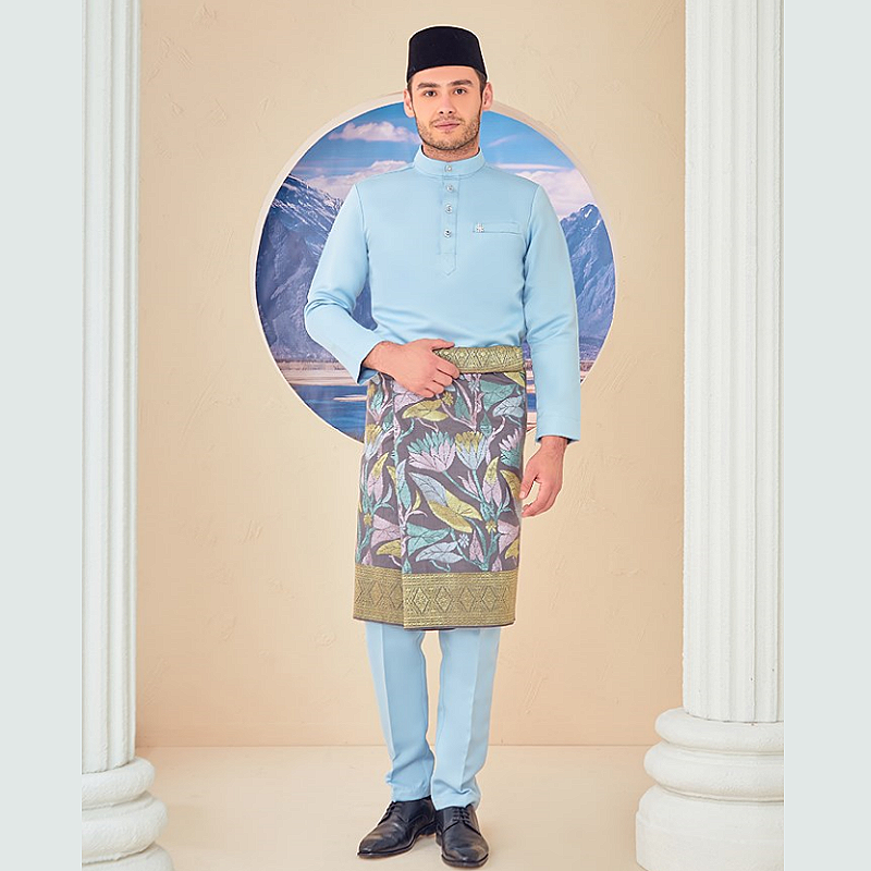 SKY BLUE Baju Melayu