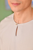 SIPO 2024 Eid Malaysia Boutique Combination Set Clothing Men's Kurta with Key-Hole Neckline And Button Detail